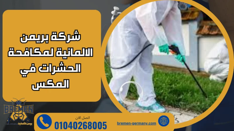 شركة بريمن الالمانية لمكافحة الحشرات في المكس