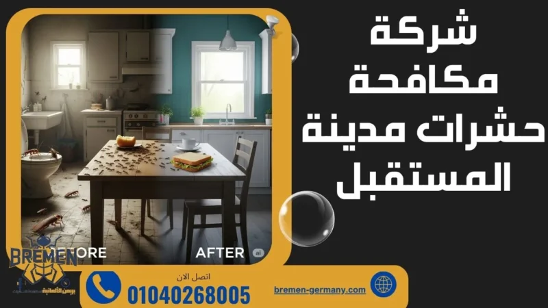 شركة مكافحة حشرات مدينة المستقبل